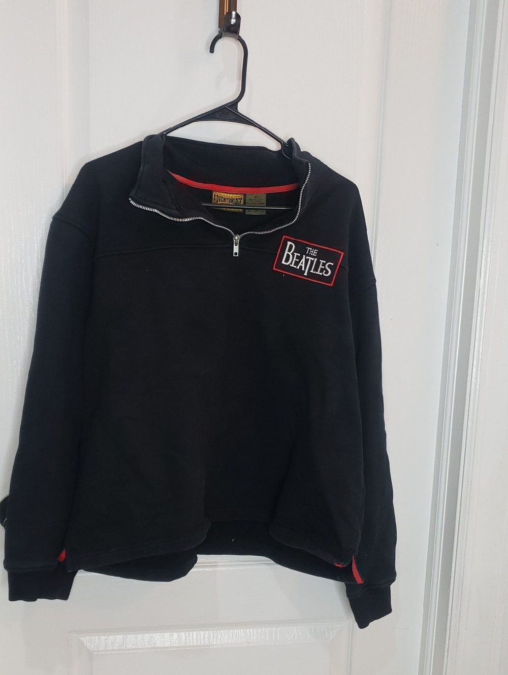 The Beatles Band Heavy Black Sweatshirt Size Medium